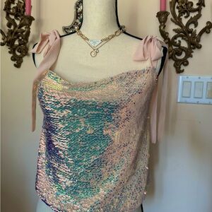 Sequins doll top